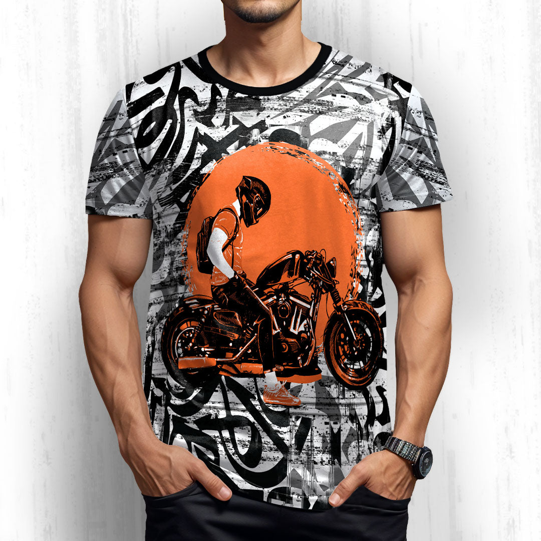 Sunset Throttle | Men t-shirt