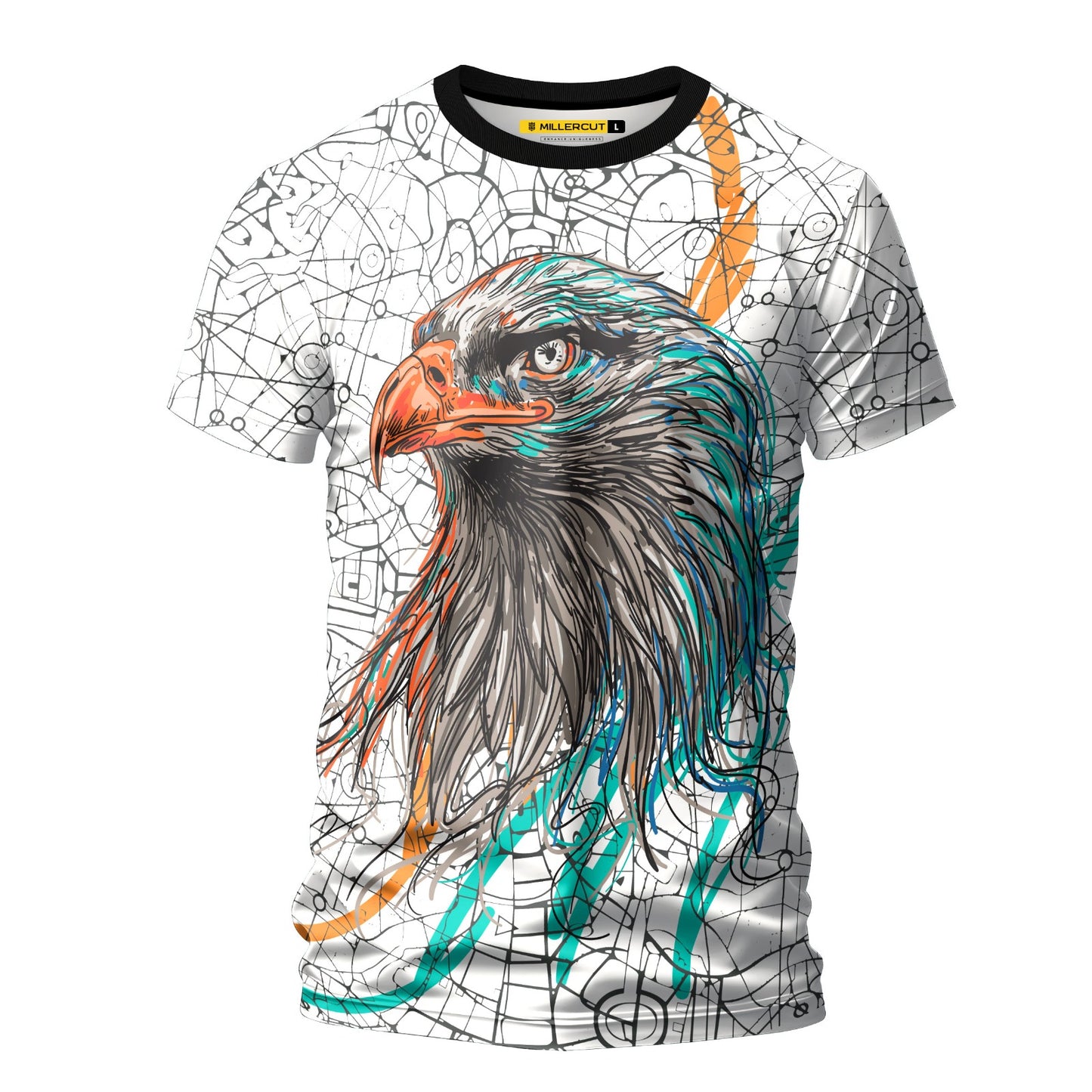 Abstract Raptor| Men t-shirt