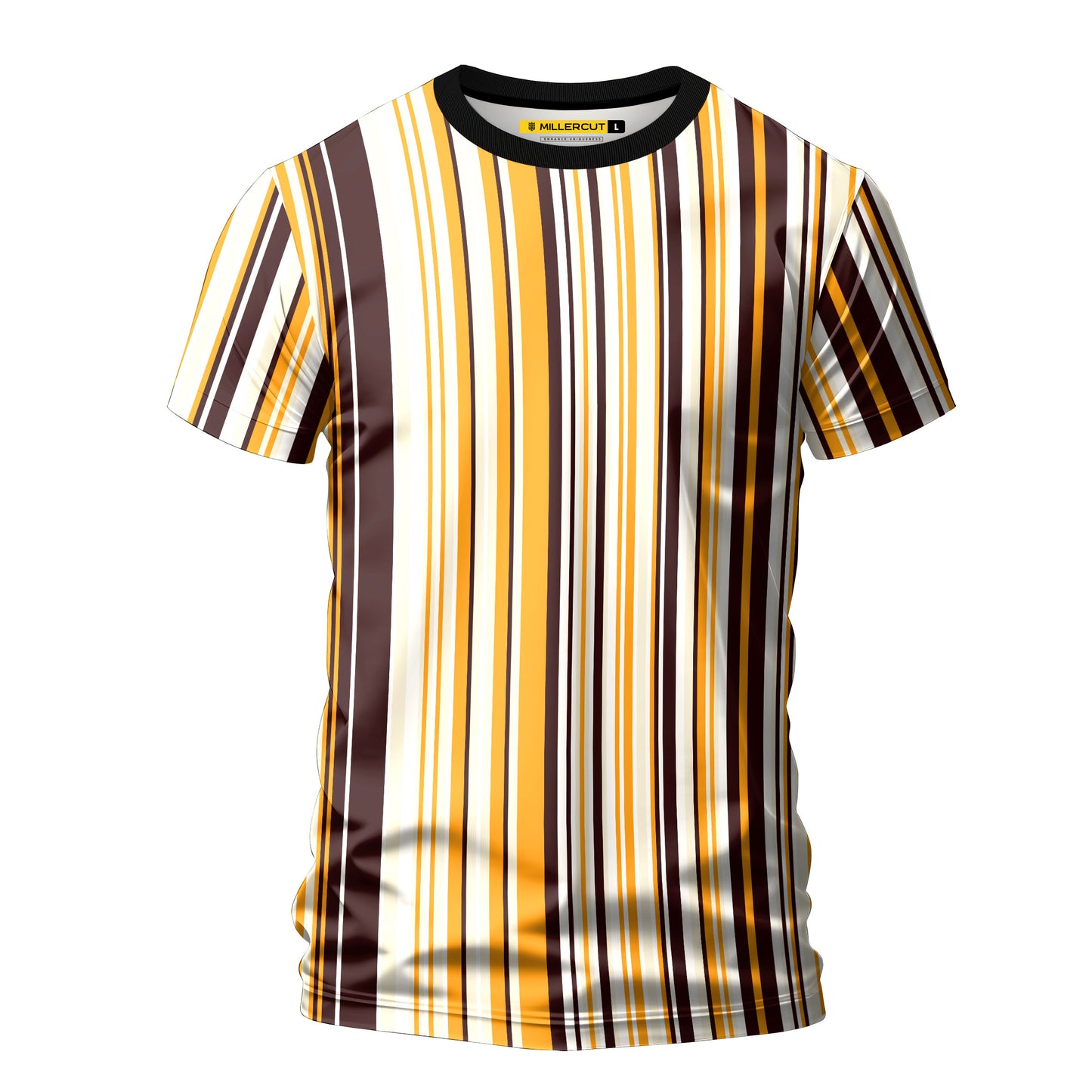 Caramel Stripes| Men t-shirt