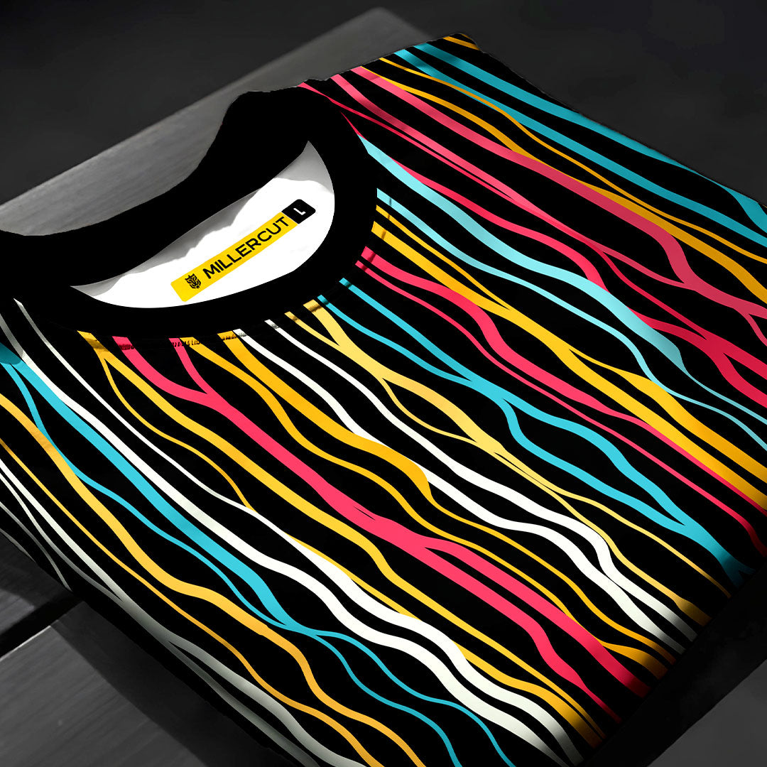 Electric Stipes| Men t-shirt