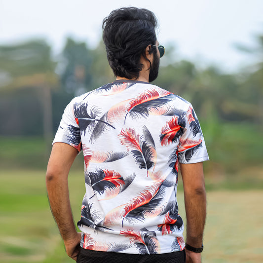 Elegant feathers | Men T-shirt