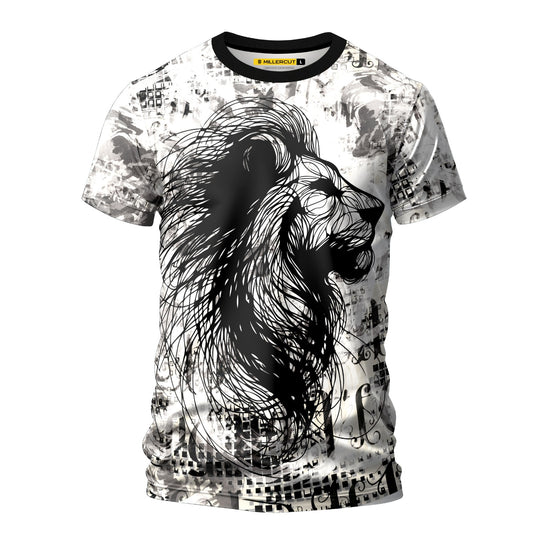 Abstract Roar leo | Men t-shirt